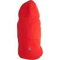 Goo-eez Gooeez Kangaroo Fleece Hoodie 2XS Red"Black
