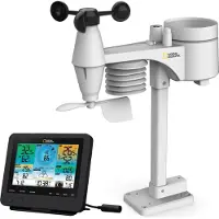 National Geographic Weerstation - WLAN - 7-in-1 Sensor - Incl. UV-meting en Luchtdrukmeter