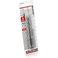 Kreator KRT011305 Hss Metaalboor Hex 4.0 x 96 mm