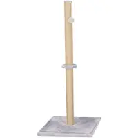 Springos Krabpaal - Voor Katten - Meubelbescherming - 50 x 50 x 103,5 cm - Grijs