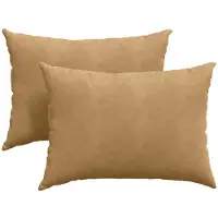 vidaXL Zitkussens 2 pcs Bruin 70 x 50 cm Corduroy stof