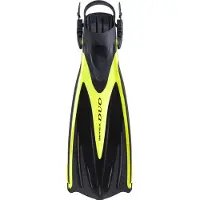 Tusa Imprex Duo – Duikvinnen met 20° Angled Blade Design – Zwart/Flash Geel – SF-0102 S FY