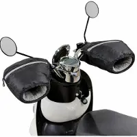 FLOKOO Stuurmoffen voor Fiets & Scooter – Waterdichte Handmoffen – Winter Stuurhandschoenen – Warme Handbeschermers – Geschikt voor Fiets, Scooter, Motor en Fatbike