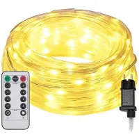 vidaXL Touwlicht met 480 LED Warmwit 20 m PVC