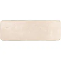 vidaXL Tapijt Runner MARSA Crèmekleurig 50 x 100 cm Polyester en PVC