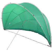 vidaXL Zwembadkoepel 500 x 500 x 236 cm 185T polyester met PU-coating