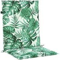 vidaXL Rugkussens 6 st Bladpatroon 100 x 50 x 3 cm Oxford Stof Blad