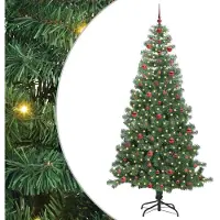 vidaXL Kerstboom Groen 240 cm PVC