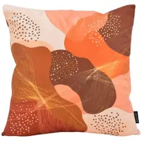 NOVÉE Sunlit Terra Kussenhoes | 45 x 45 cm | Katoen/Polyester