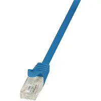 Logilink CAT 6 patchkabel, U/UTP, EconLine, blauw, 3 meter