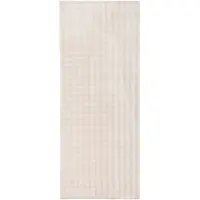 vidaXL Binnen kleed SIROLO Beige 80 x 200 cm Polyester Medium Pile