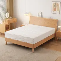 STILVORA Pocketveringmatras 120x200 cm – 7 Zones Ergonomische Ondersteuning – H3 En H4 Keerbaar – Afneembare Hoes – Witgrijs