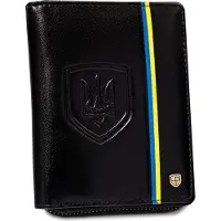 Peterson - Herenportemonnee - Echt Leer - Oekraïne Embleem Design - RFID Bescherming