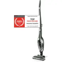 TZS First Austria Draadloze Steelstofzuiger 2-in-1 - Stofzuiger Zonder Zak - Kruimelzuiger - HEPA Filter - 120W - Grijs