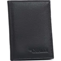 4U Cavaldi Leren kaarthouder TW-01-PDM-BP-9076 Zwart