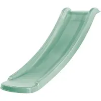 Axi Sky120 Glijbaan in Pastel Groen - 118 cm | Aanbouwglijbaan van Kunststof voor Platformhoogte 60cm | Aanbouw element voor speelhuisje / speeltoestel