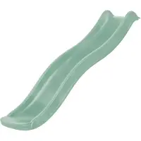 Axi Sky175 Glijbaan met wateraansluiting in Pastel Groen - 175 cm | Aanbouwglijbaan van Kunststof voor Platformhoogte 90 cm | Aanbouw element voor speelhuisje / speeltoestel
