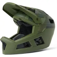 Endura Singletrack Kinderhelm Vol Gezicht Camo Groen Uniek