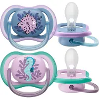 Philips Fopspeen Ultra Air +6mnd Zeepaard/Vis