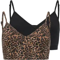 ONLY GIRLS BH 'KOGLOLA' beige / bruin / zwart