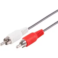 S-Impuls Tulp stereo kabel | zwart | 15 meter