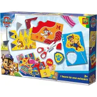 SES Creative Paw Patrol Ik Leer Knippen - 36 Vellen met Kinderschaar - Vanaf 3 Jaar - Schoencadeautjes Sinterklaas