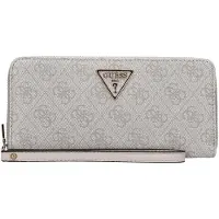 GUESS Portemonnee 'Laurel II' sand / wit