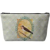 Juleeze Toilettas Dames Vogel 26x6x16 cm Groen Kunststof