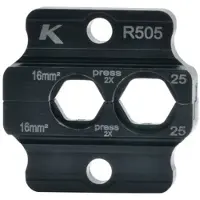 Klauke R505 R505 Persunit Buiskabelschoenen, Buisconnectoren 16 tot 25 mm²