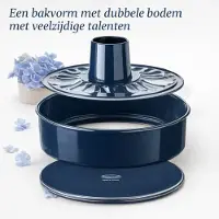 Dr. Oetker Set van 2 Springvormen en Savarin met dubbele bodem 28 cm Back Liebe