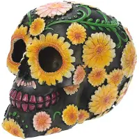 Puckator Dia de los Muertos Mexicaans Doodshoofd Madeliefjes Woonaccessoire