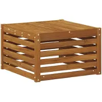 vidaXL Tuin Tafel Massief Acacia Hout Naturel 59 x 59 x 37 cm