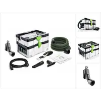 Festool CTL SYS Cleantec mobiele afzuigunit 4,5 l stofklasse L ( 575279 ) + draagriem, mondstukken, zuigslang