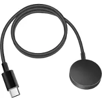 INF USB-C-oplader voor Samsung Galaxy Watch 3/4/5/6/7, Actief 1/2 Black
