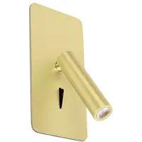 Faro 62114, verlaagd model, 3000 Kelvin, IP20-bescherming, goudkleurig