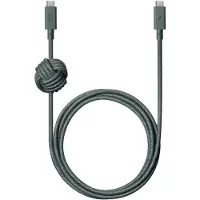 Native Union Anchor 240 Watt USB-C Naar USB-C 3 Meter Kabel Groen