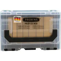Prebena Spijkers + nietjes voor nietmachines, PROFI-ES-BOX nieten type E 26 / 32 / 40 mm 7000 st. gegalvaniseerd staal gehard