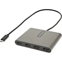 StarTech.com USB-C to HDMI Cable USBC2HD4 Grey