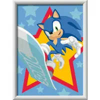 Ravensburger Schilderen op Nummer Set - Sonic Verfset voor Kinderen