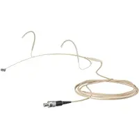 Sennheiser HEADMIC 4 Cardioid Condenser Headset Microphone with 3-Pin Connector Beige