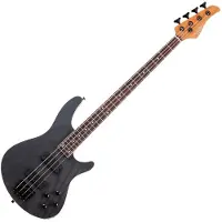 Schecter C-4 Standard Charcoal Satin elektrische basgitaar
