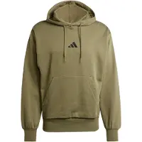 Adidas Sweatshirt 'Feelcozy' olijfgroen / zwart