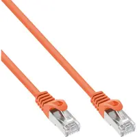 InLine patchkabel, SF/UTP, Cat.5e, oranje, 1,5 meter