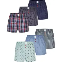 Phil&Co. Boxershorts ' Classics ' gemengde kleuren