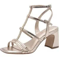 Tamaris Sandalen met riem goud