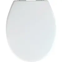Allstar Tucson Toiletbril Wit - Duroplast - Soft-Close - 37,5 x 45,5 cm