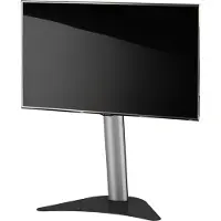 VCM Coscal Mini Tv-meubel Zilverkleurig, Zwart.