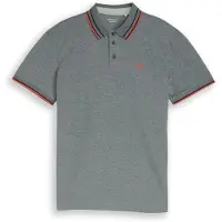 Tom Tailor Shirt grijs / oranje