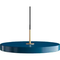 UMAGE Asteria Medium Hanglamp Petrol Blue | Brass