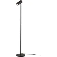 Good&Mojo Bamboe LED Staande Lamp Java | 1X GU10 Max 3W | Midnight Black
